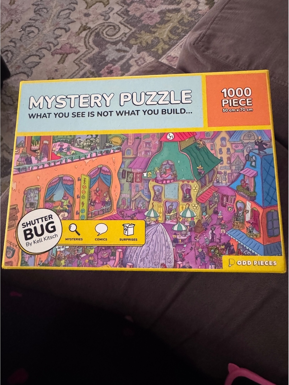 Odd pieces mystery puzzle